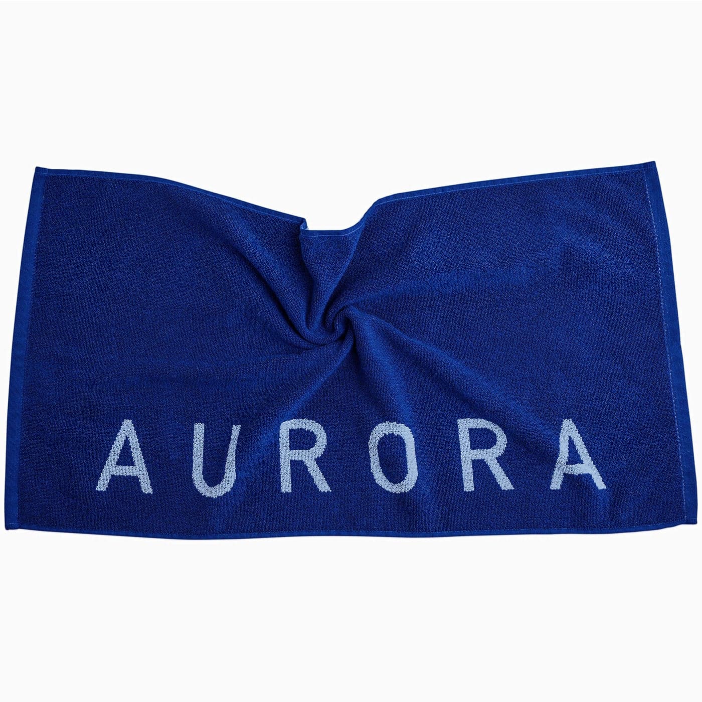 Luxury Organic Cotton Gym Towel Soft Absorbent Silver Infused 315 X 1575 inch Blue Yoga Gym Towel for Men Women