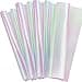 Outus Iridescent Cellophane Film Rainbow Cellophane Wrapping DIY Craft Decorations for Gift Baskets Fairy Butterfly Supply Party Festival celebrations 39 x 138 InchPink