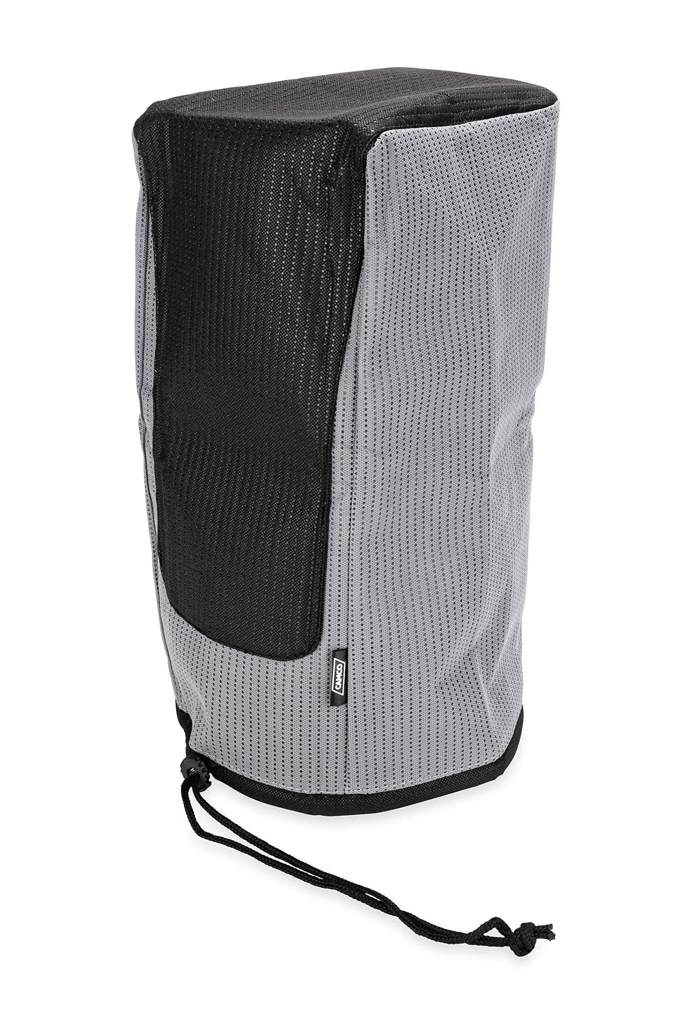 Camco EAZ-Lift Electric Tongue Jack Head Cover - Features 3 Layers of Water-Resilient Breathable Material & Adjustable Drawstring Closure - Measures 18” (H) x 7.5” (W) x 8.5” (L) (48356)