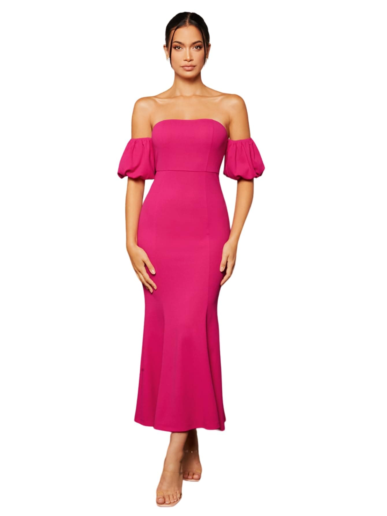 KOTTY Women's Valentno Dress(Pink,S)