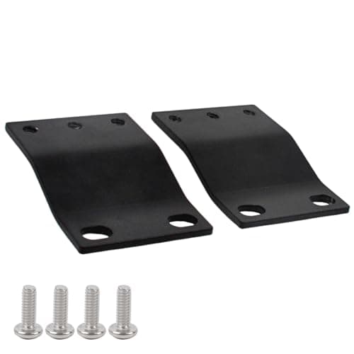 Compatible 1U Rack Adapter Bracket Converts 23 Rack to 19 Mounting Recessed Depth Extender for Computer Server Network Equipment Rack Mount Reducer Kit