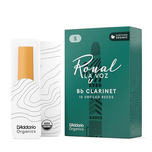 DAddario La Voz Bb Clarinet Reeds Strength Soft 10pack RCC10SF