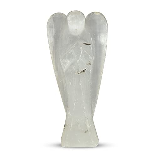 Reiki Crystal Products Selenite Angel, Selenite Angel Statues, Natural Crystal Stone Angel Size 7.6 cm (3 inch)