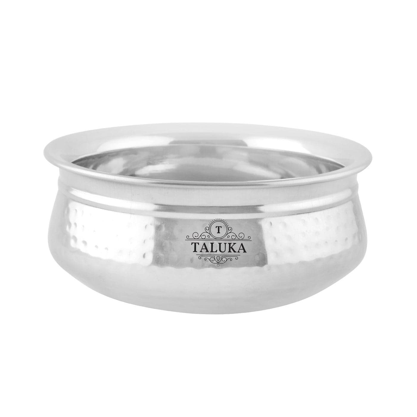 Taluka Stainless Steel Handi Pot 500ml 1 Piece Silver