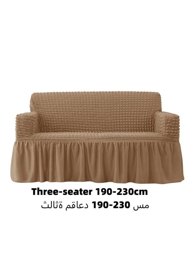 sofa cover 3 seater Super Stretchable Wrinkle-free Full Coverage Couch Slipcover Exquisitely Detailed Slip Flexible Resistant Jacquard Sofa Cover 190-230cm