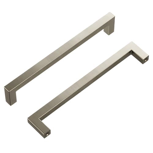 Hickory Hardware Solid Core Kitchen Cabinet Pulls, Luxury Cabinet Handles, Hardware for Doors & Dresser Drawers, 6-5/16 Inch (160mm) Hole Center, Stainless Steel, Skylight Collection(Pack of 1)