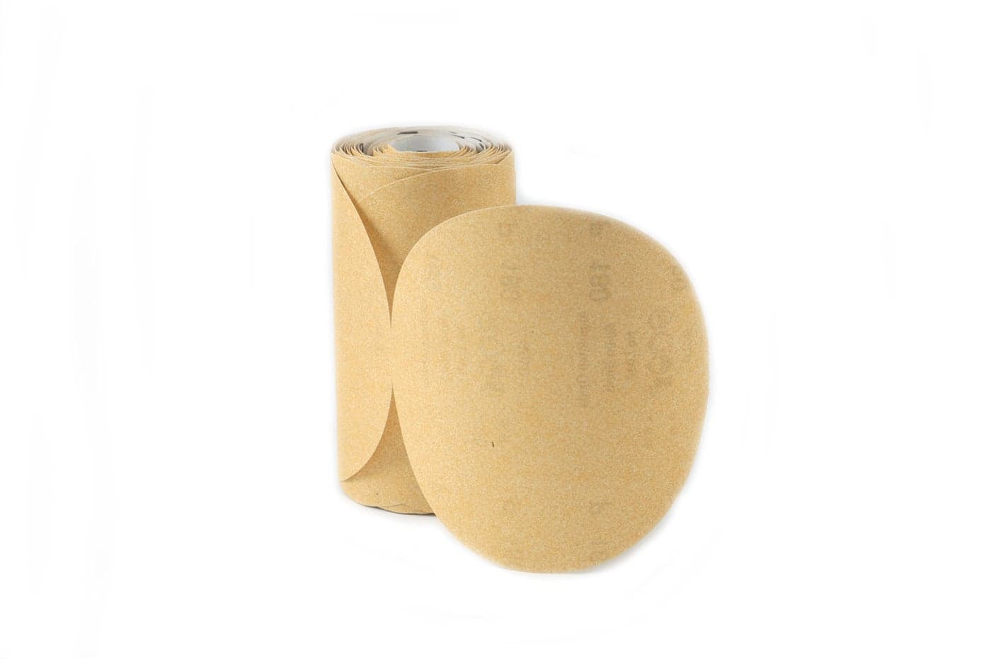 Karebac LR6C400 Premium Gold 6" PSA 400 C-Weight Aluminium Oxide Stearated 100 Sanding Discs/Linkroll Grit Sanding Discs