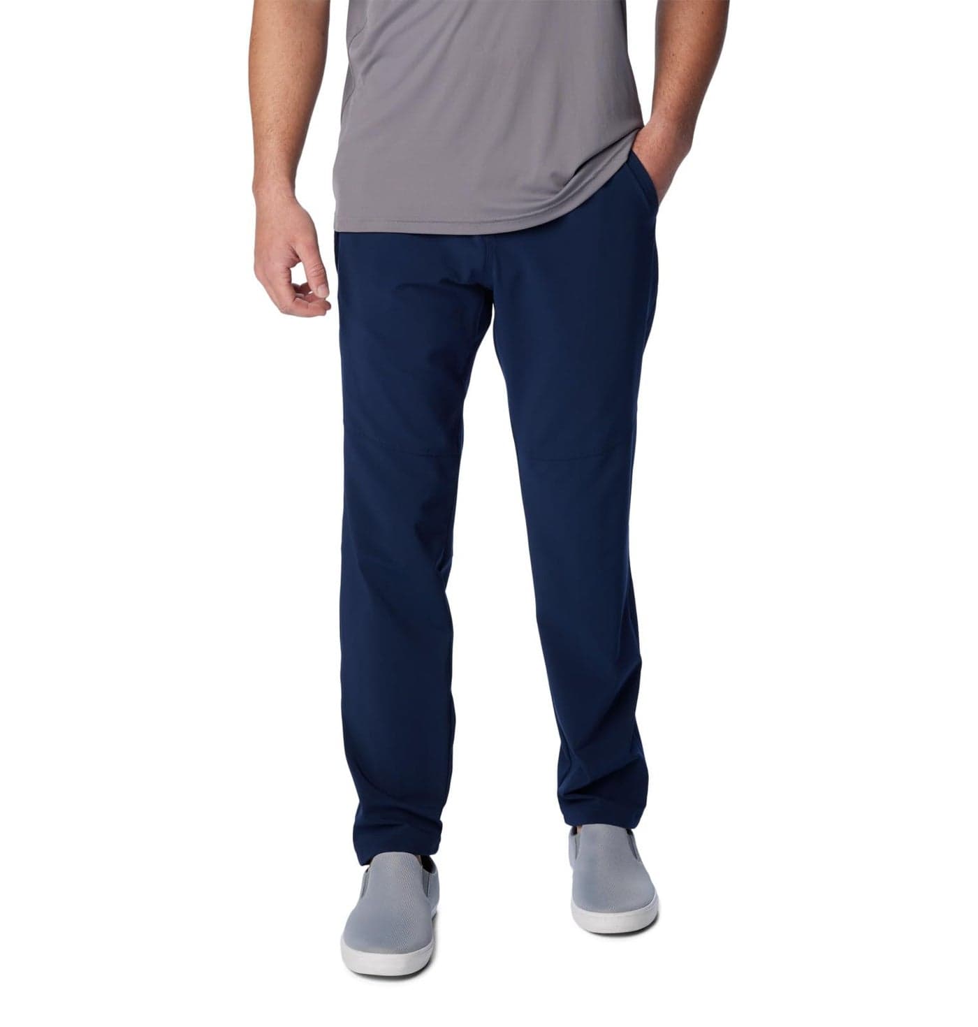 Columbia Mens PFG Terminal Roamer Stretch Pant, Collegiate Navy, Medium