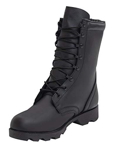 Rothco Speedlace Combat Boots - 10 Inch (Black, US Footwear Size System, Adult, Men, Numeric, Medium, 8.5)
