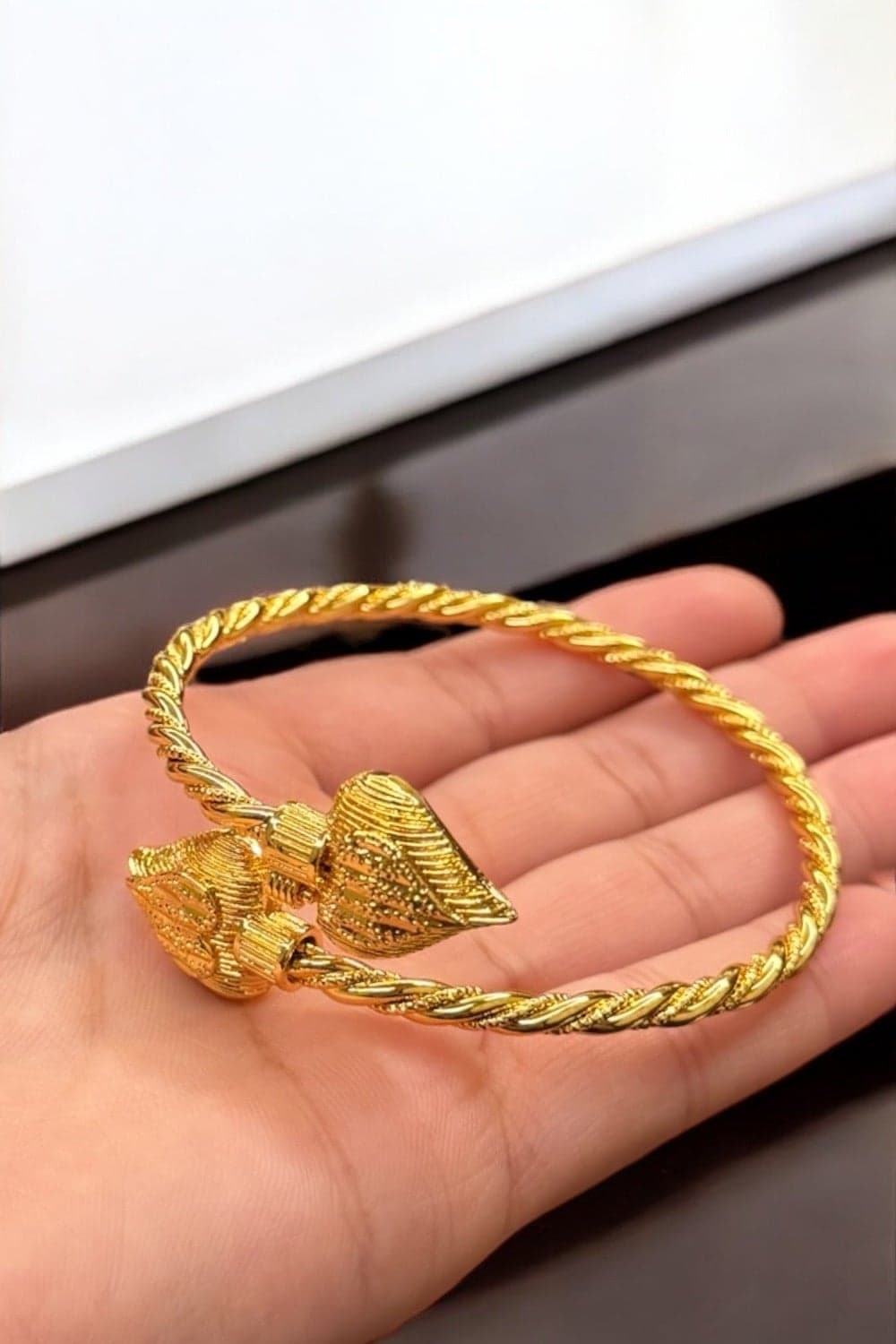 21k Gold Plated Bangle For Women