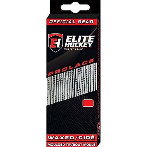 Elite Hockey Prolace Waxed Hockey Laces (Silver Grey, 120")
