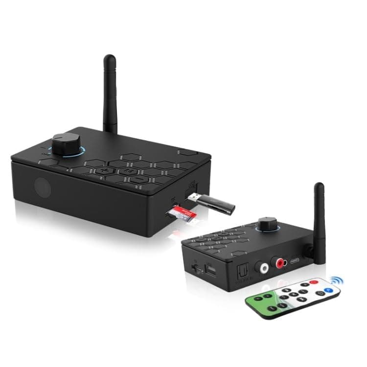 MICROWARE Bluetooth 5.4 Audio Wireless Music Receiver aptx HD High Fidelity Fiber Coaxial Digital Analog Converter for Car