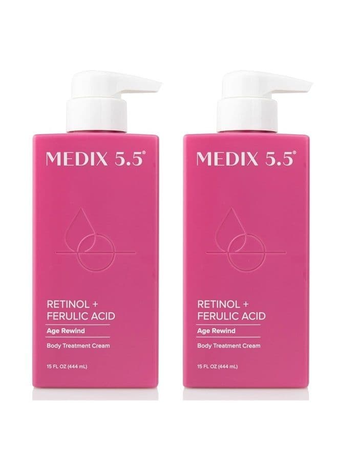 Retinol Body Lotion Firming Moisturizer | Crepey Skin Care Treatment | Retinol Body Cream | Anti Aging 2-Pack