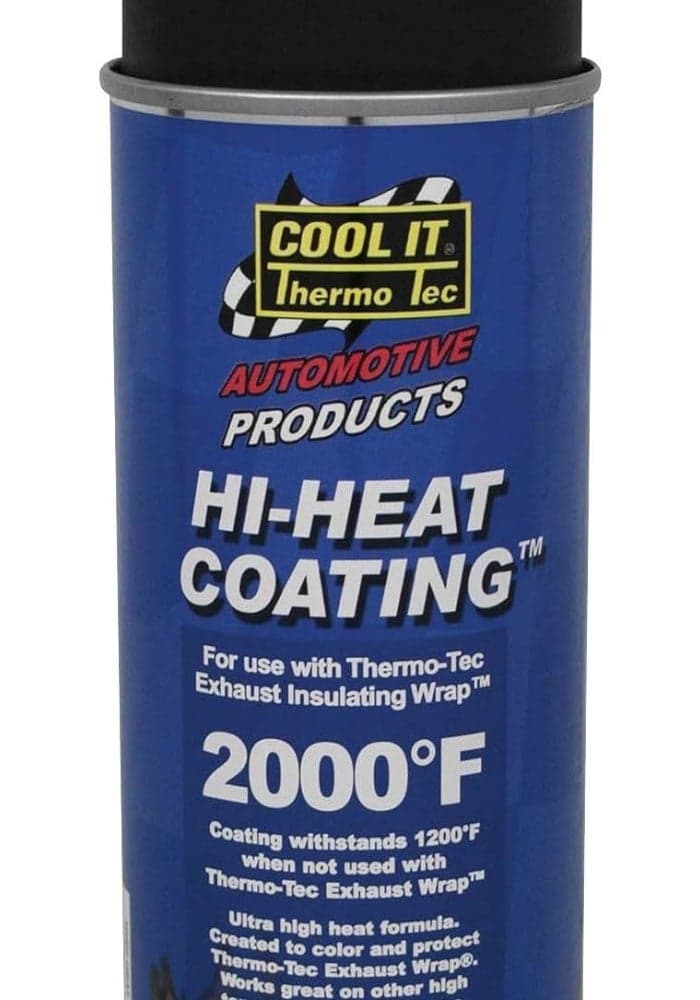 Thermo Tec 12001 Black High Heat Coating 12 oz