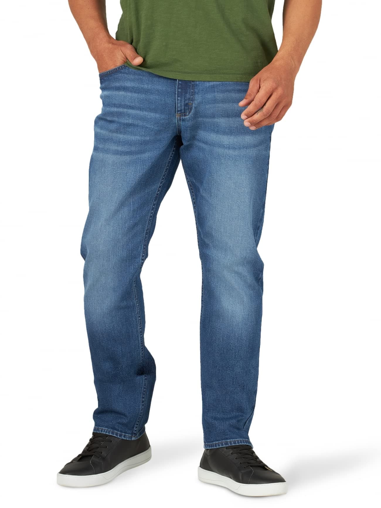Wrangler Authentics Men's Athletic Fit Stretch Jean, Hayes, 36W x 32L