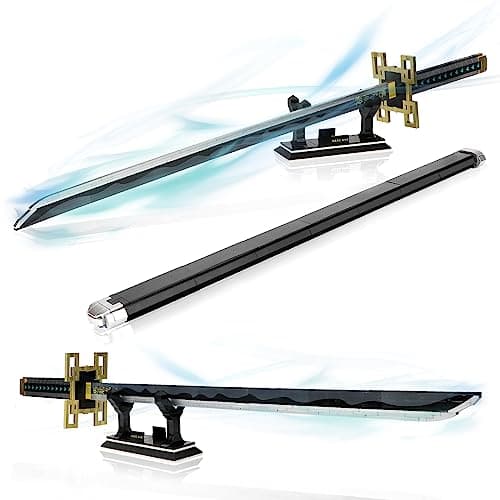 TOY PLAYER Demon Swords Compatible with Lego Tokitou Muichirou Sword with Scabbard and Stand Katana Building Set Gift for Anime Fans 771 Pcs