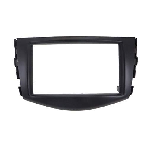 YuYue Radio Stereo Panel for Toyota Rav4 2006-2012 2 Din Car Radio Frame Fascia Panel DVD Stereo CD Panel Dash Mount Refit Installation Trim Kit Frame