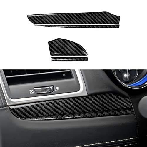 BRMYL Car Dashboard Cover Decals for 2011-2023 Chrysler 300 / 300C / 300S / Limited/Touring/Base Accessories Carbon Fiber Interior Stickers