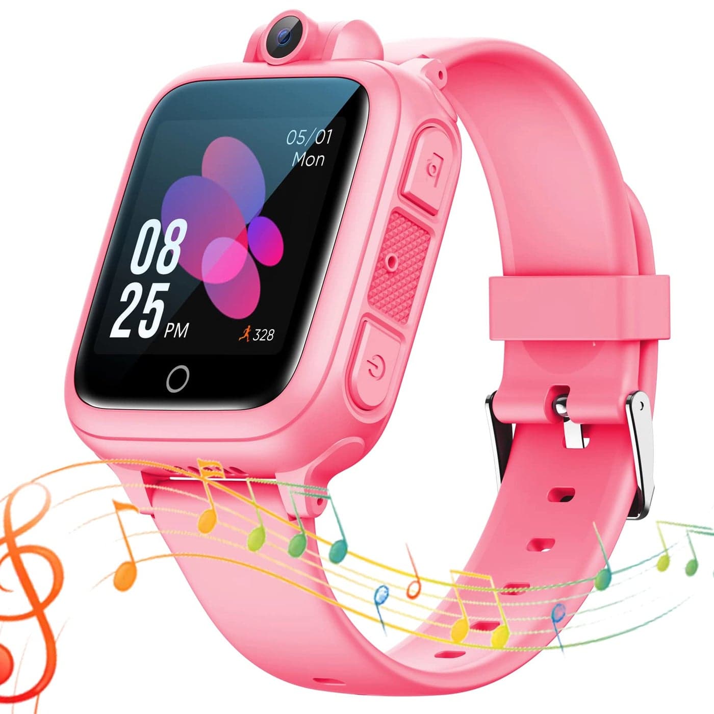 Kids Smart watch for Girl Boy with 14 Puzzle Games MP3 Music Video Player Toddler watch Alarm Clock Camera Voice Video Recoder SD Card Calculator Stopwatch Timer watches Christmas Birthday gift