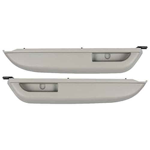 marddpair 1 Pair Interior Trim Front Door Armrest Replacement for 19901994 Chevy GMC Truck 15691229 15691230 Light Gray