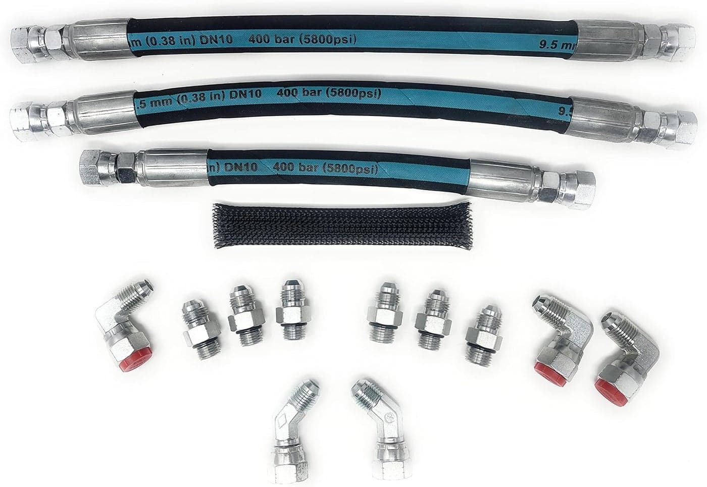 Auto Parts Prodigy High Pressure Oil Pump HPOP Hoses Lines Kit & Crossover Line for Ford 1999-2003 7.3L Powerstroke