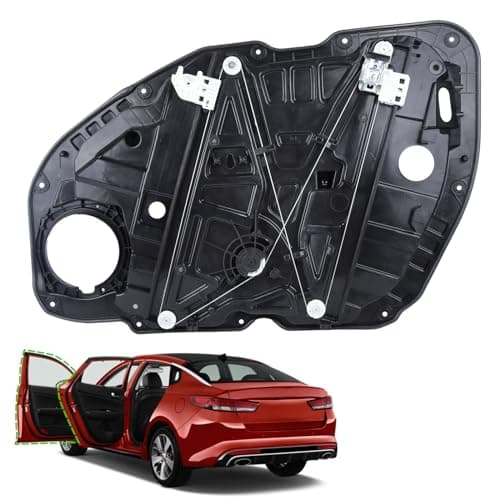 Duolctrams Front Left Driver Side Power Window Regulator with Panel wo Motor Compatible for 20162021 KIA Optima 82471D4000