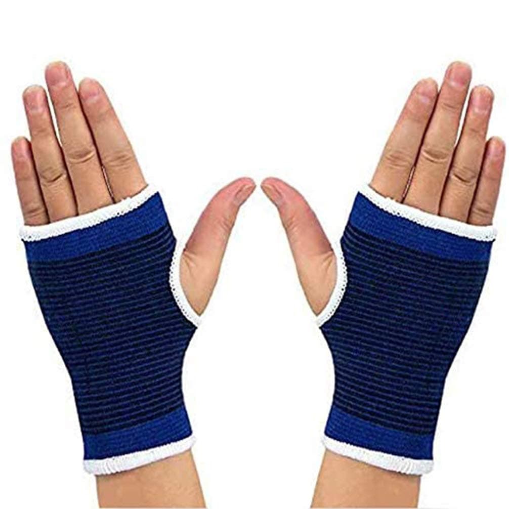 Luwint Kids Hand Wrap Knitted Palm Sleeve Wrist Brace Hand Protection Support for 814 Years 1 Pair