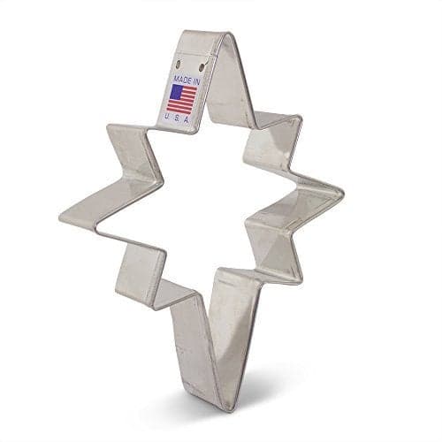 Christmas Bethlehem Star Cookie Cutter, 5" Made in USA by Ann Clark