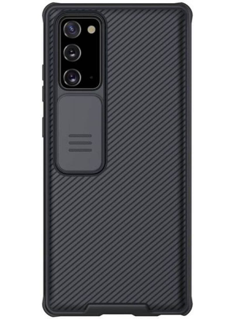 CamShield TPU Anti-Scratch Case With Slid Camera Protector For Samsung Note 20 Black