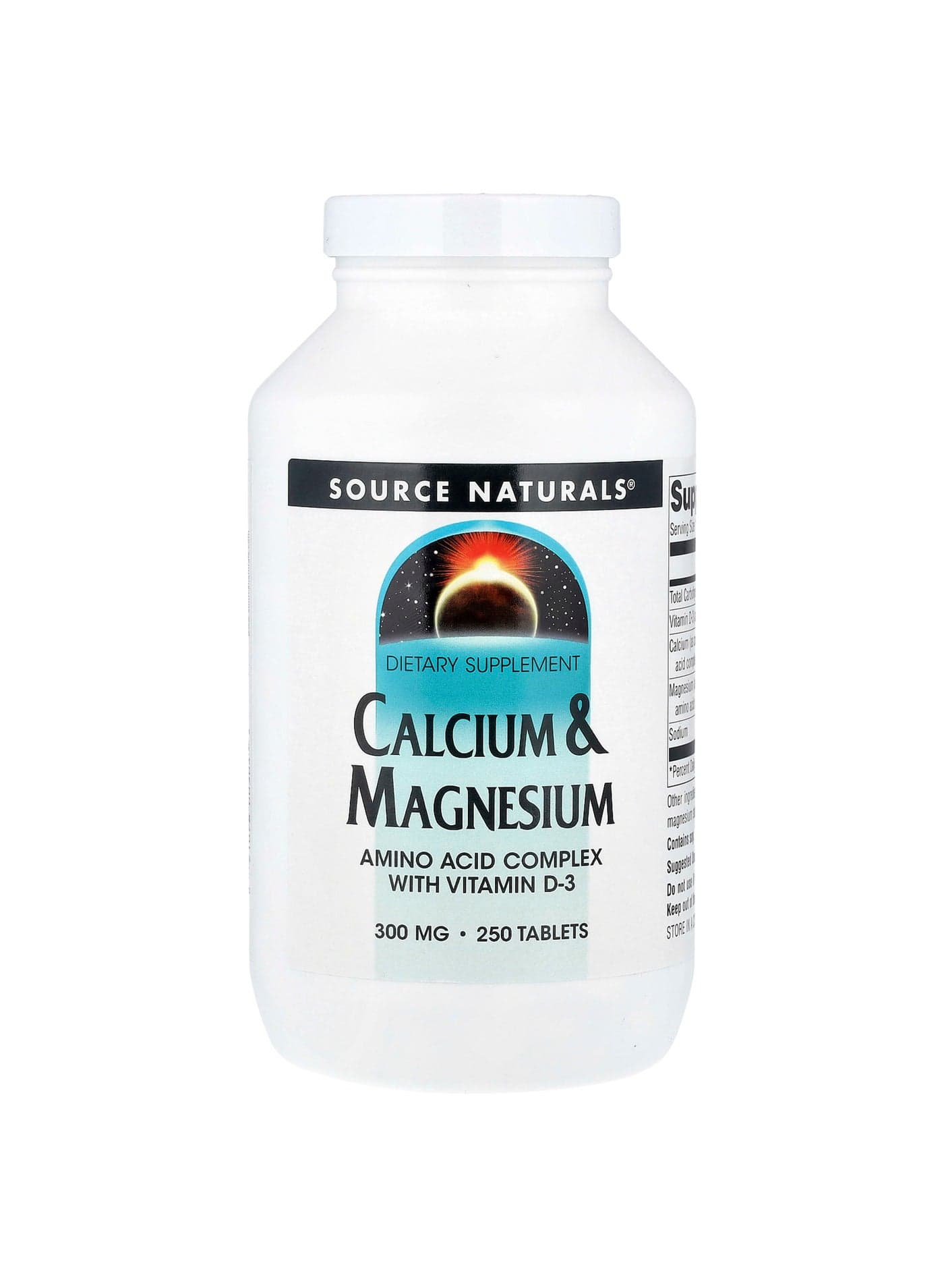 Calcium & Magnesium, 250 Tablets