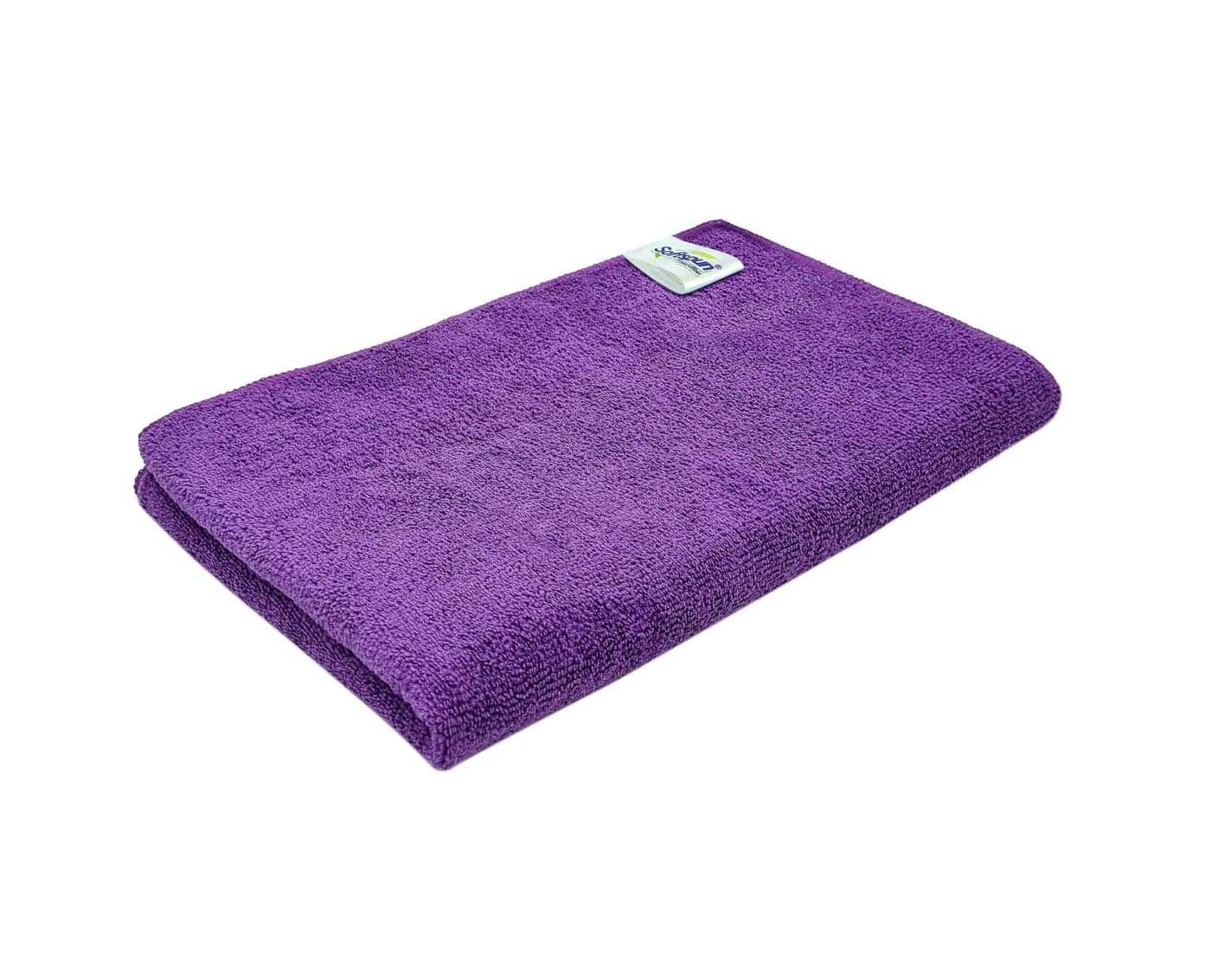 SOFTSPUN Microfiber Gym & Sports Towels for Men & Women 1pcs Purple 340 GSM 40X60cms Fast Drying Super Absorbent Lightweight & UltraCompact Sweat Towels for Working Out Camping Hiking Travel.