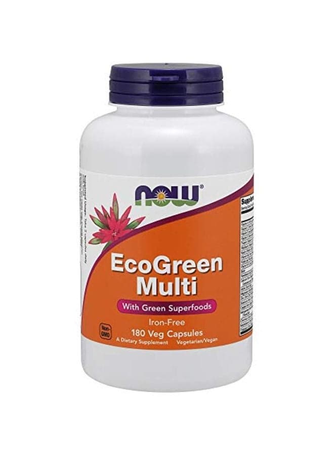 Dietary Supplement EcoGreen Multi Vitamin - 180 Capsules