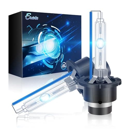 Erato D4S Headlight Bulbs 8000K 35W Ice Blue Xenon Bulbs 12V Car Replacement Bulbs - Pack of 2