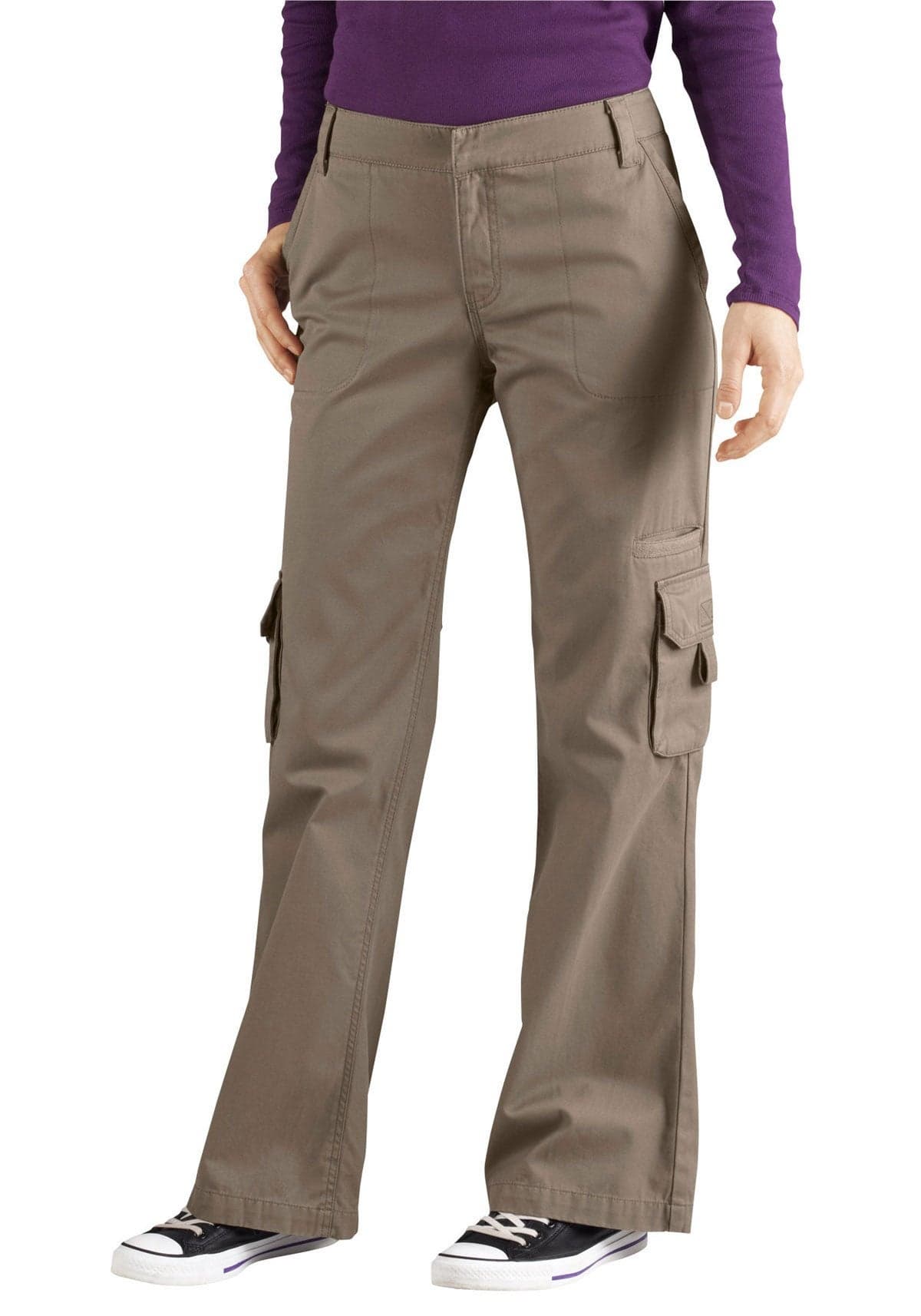 Dickies Womens Relaxed Cargo PantKhaki14