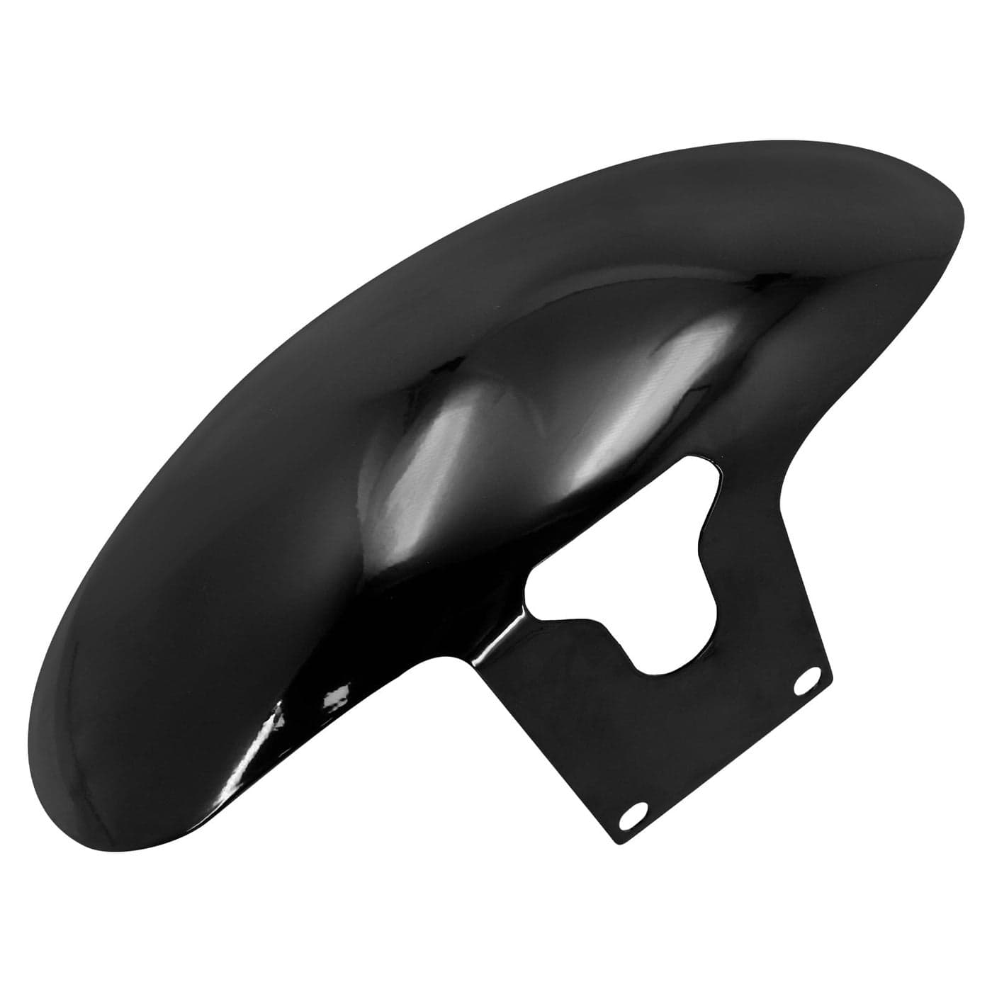 HDBUBALUS Motorcycle Front Fender Short Mudguard Fits for Harley Softail M8 Fatboy FLFBS FLFB 20182023 Color Gloss Black