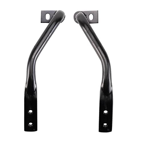 TRQ Front Bumper Bracket Set Compatible with 2007-2013 Chevrolet Silverado 1500 GMC Sierra 1500 GM1042107 GM1043107
