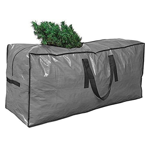 ProPik Artificial Tree Storage Bag | Fits Up to 7 ft. Tall Disassembled Tree | 45" x 15" x 20" Holiday Tree Storage Case | Perfect Xmas Storage Container with Sleek Zipper and Handles (Gray)