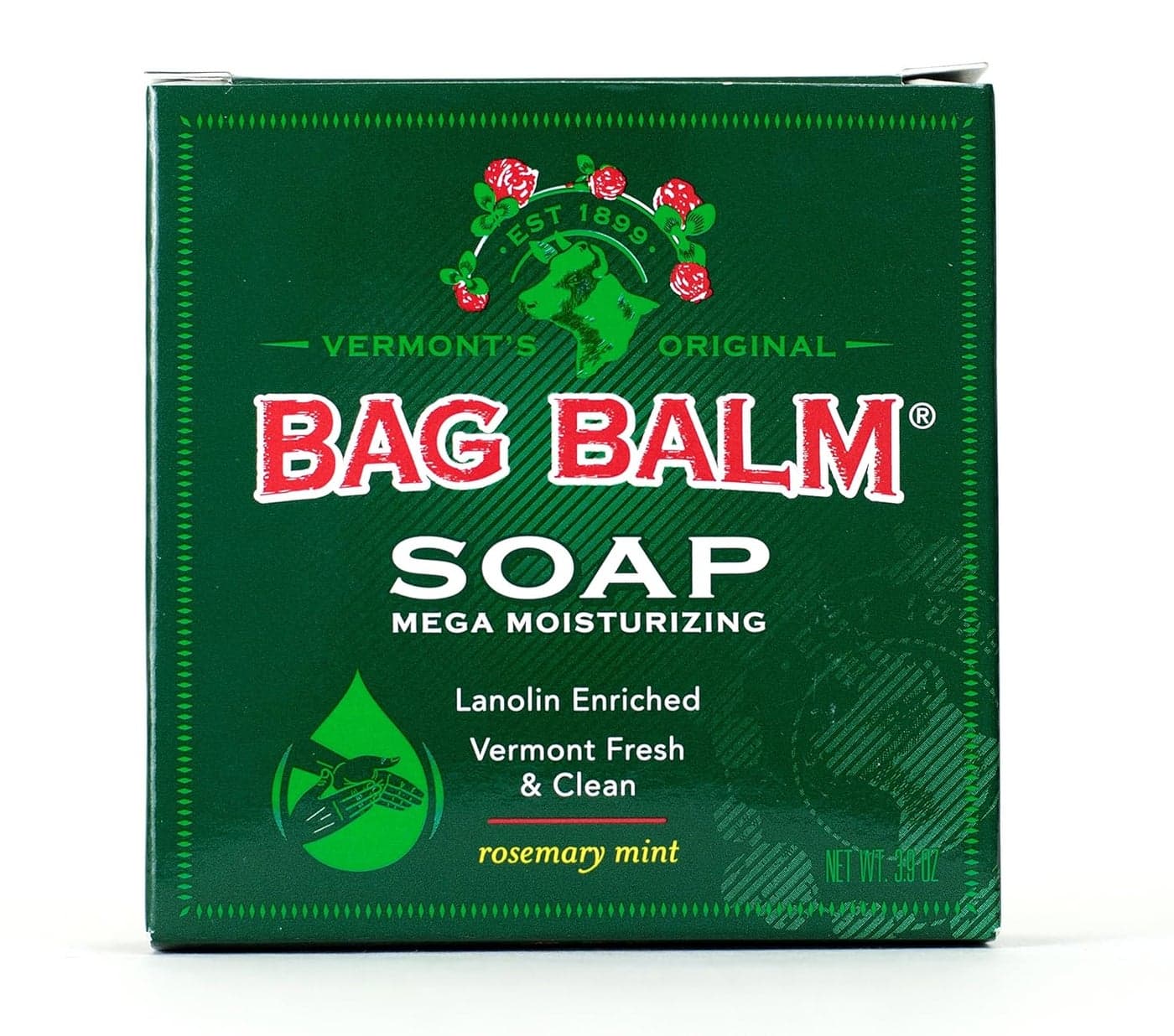 Bag Balm Vermonts Original Mega Moisturising Soap 1 Pack