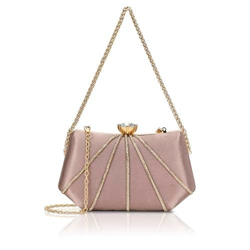 Lavie Signature Women's Akron Handle Framed Clutch | Ladies Purse | Gift For Women