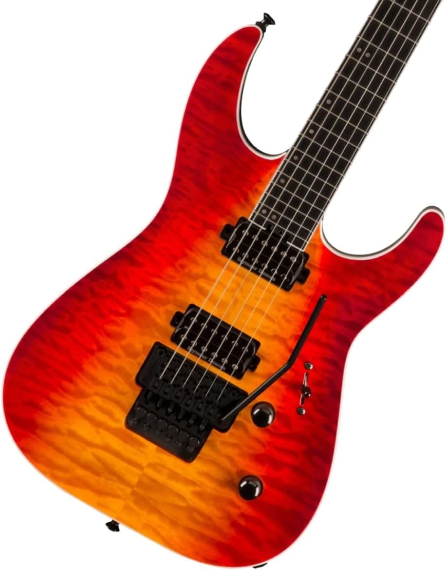 Jackson Pro Plus Series Dinky DKAQ Electric Guitar Firestorm