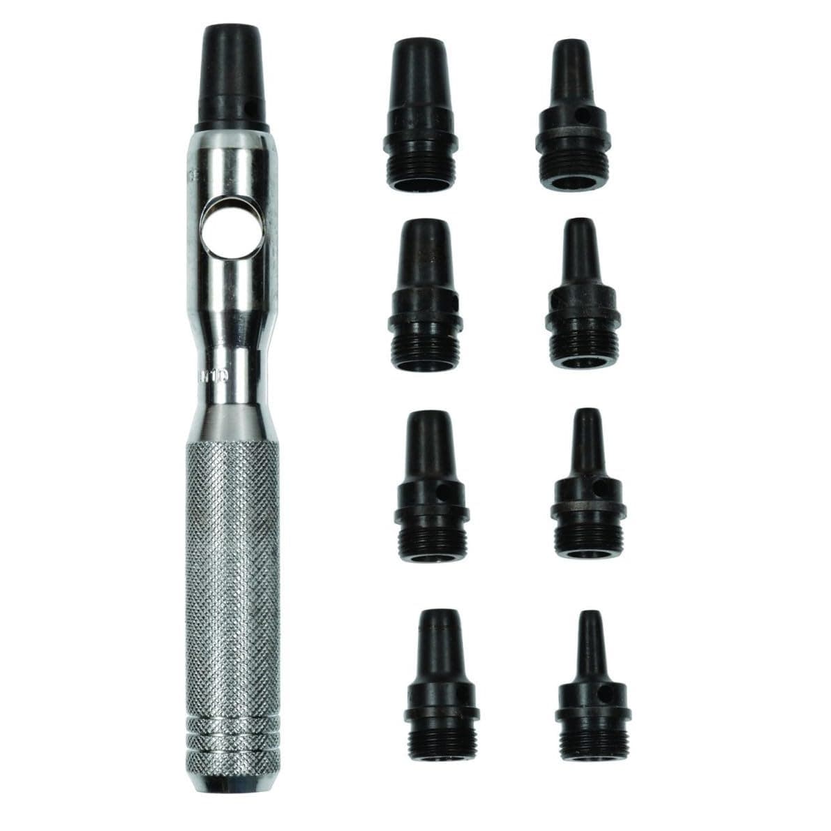 Mayhew Tools 66012 Hollow Punch 10Piece Set Black