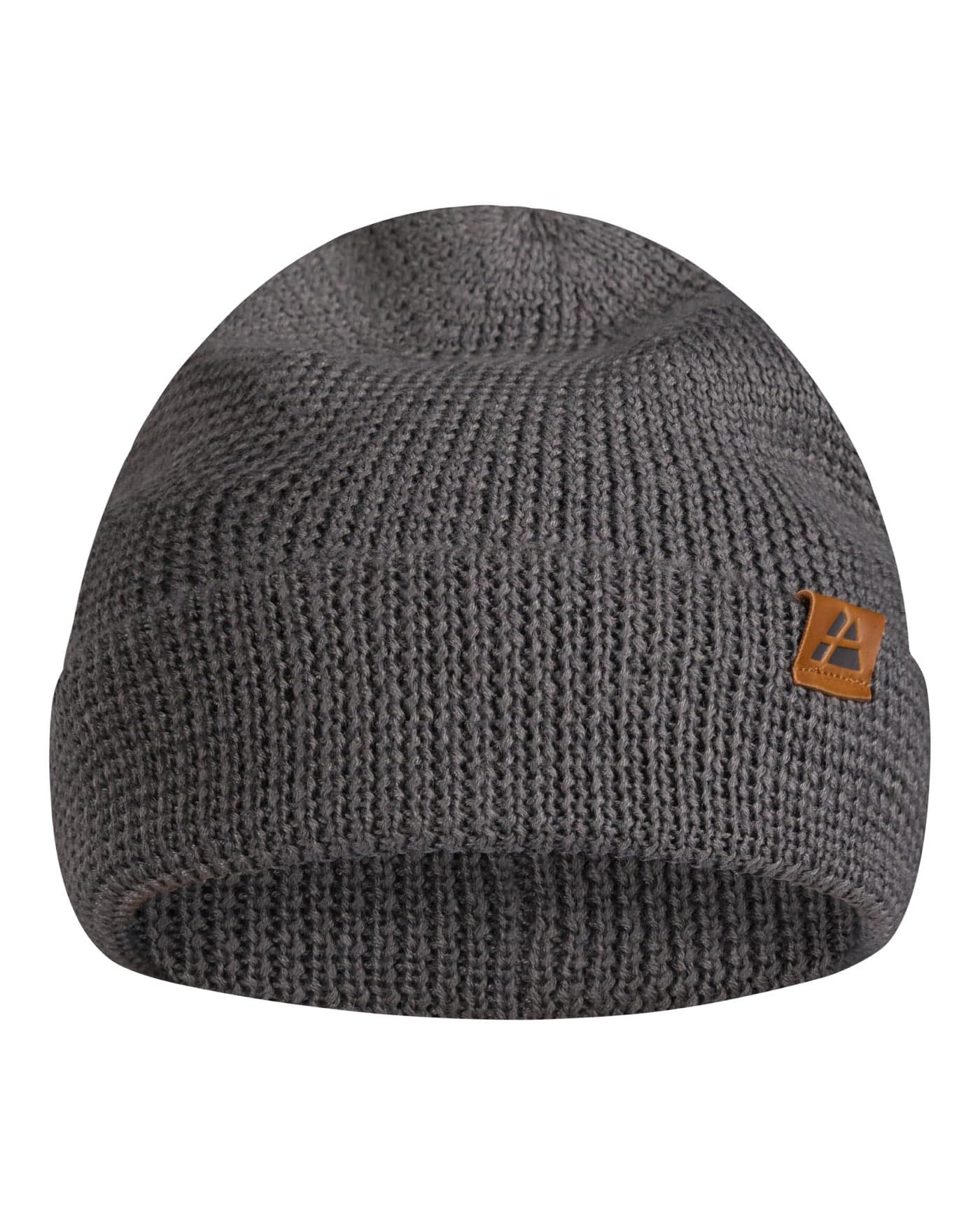 DANISH ENDURANCE Merino Wool Beanie for Men & Women, Knitted Winter Hat, Grey, One Size