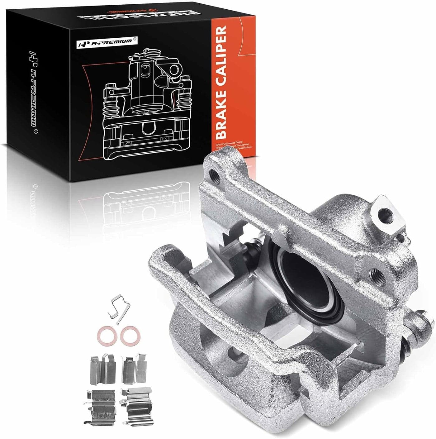 A-Premium Disc Brake Caliper Assembly with Bracket for Mazda MX-5 Miata 2006-2015 Front Driver Side