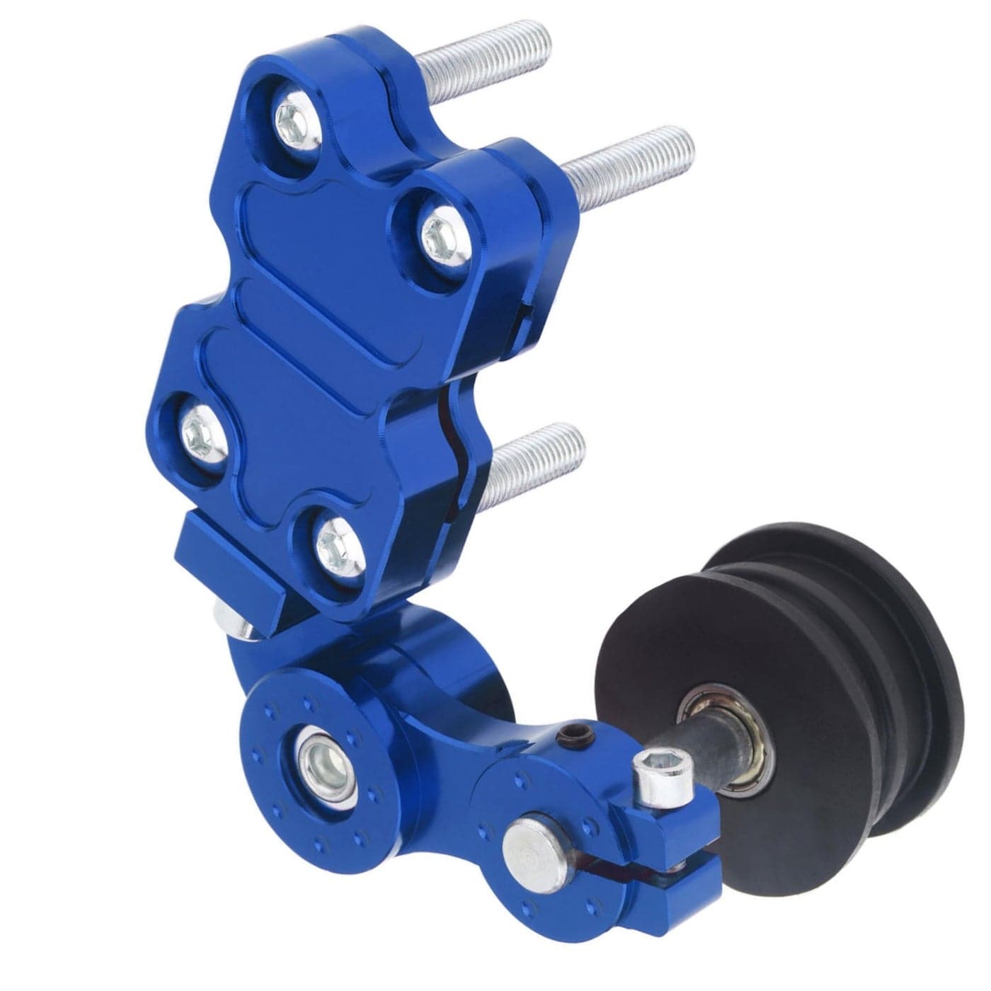 Windance Adjuster Chain Tensioner for Motorcycle Chopper ATV Blue