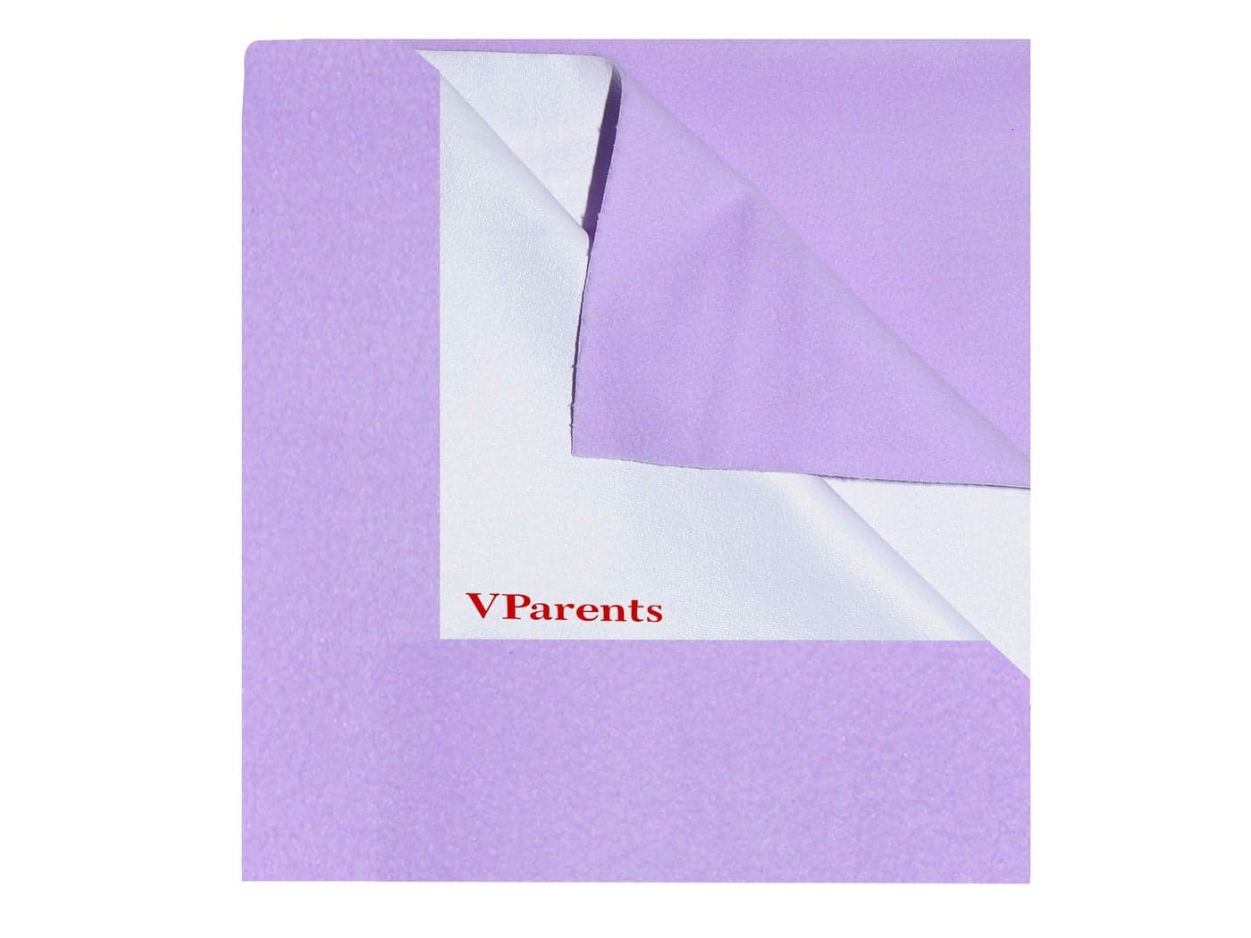 VParents Chubby Cheeks Water Proof Baby Bed Protector Reusable Dry Sheet (Purple) (Medium) (70 X 100)