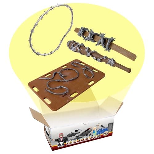 Barbed Wire Accessory Set for Wrestling Action Figures