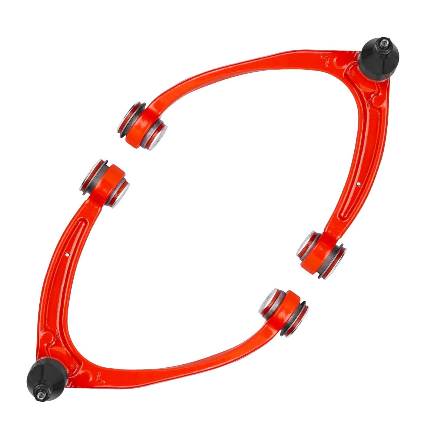 Front Upper LeftRight Control Arm Suspension Kit with Polyurethena Fit for Cadillac Escalade Chevrolet Tahoe 0714 Fit for Chevrolet Silverado 1500 Avalanche for GMC Sierra 1500 Yukon 0713