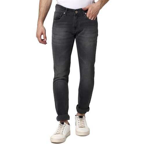 Spykar Men's Skinny Fit Low Rise Casual Jeans