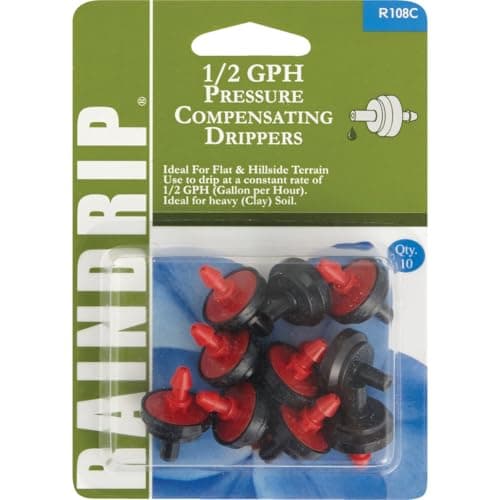 Raindrip R108CT 10-Count 1/2 GPH Drippers