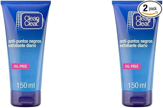 Clean and Clear Blackhead Clearing Daily Scrub 150ml Pack of 2